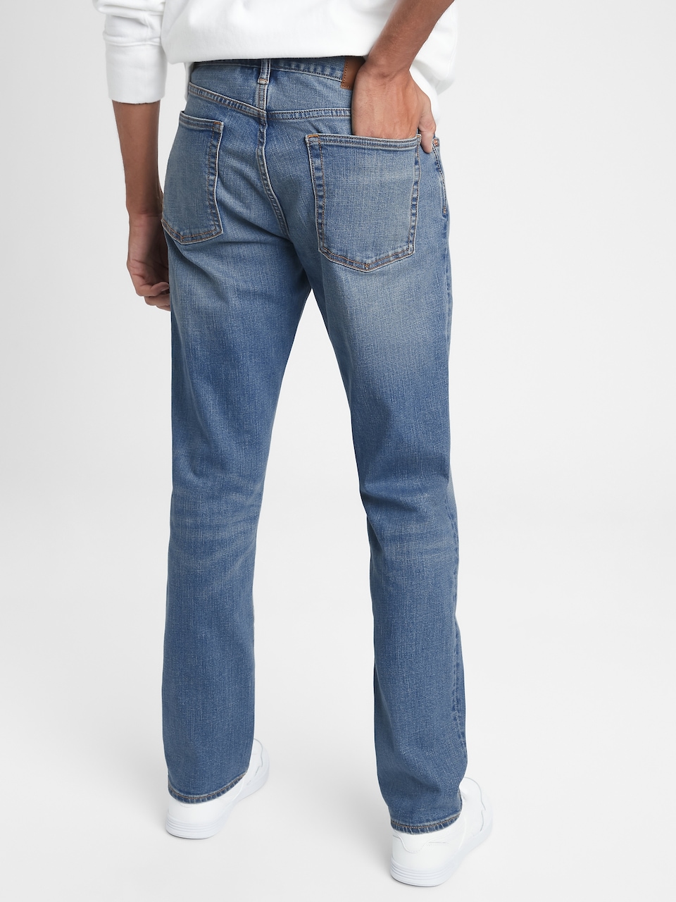 GapFlex Straight Jeans with Washwell