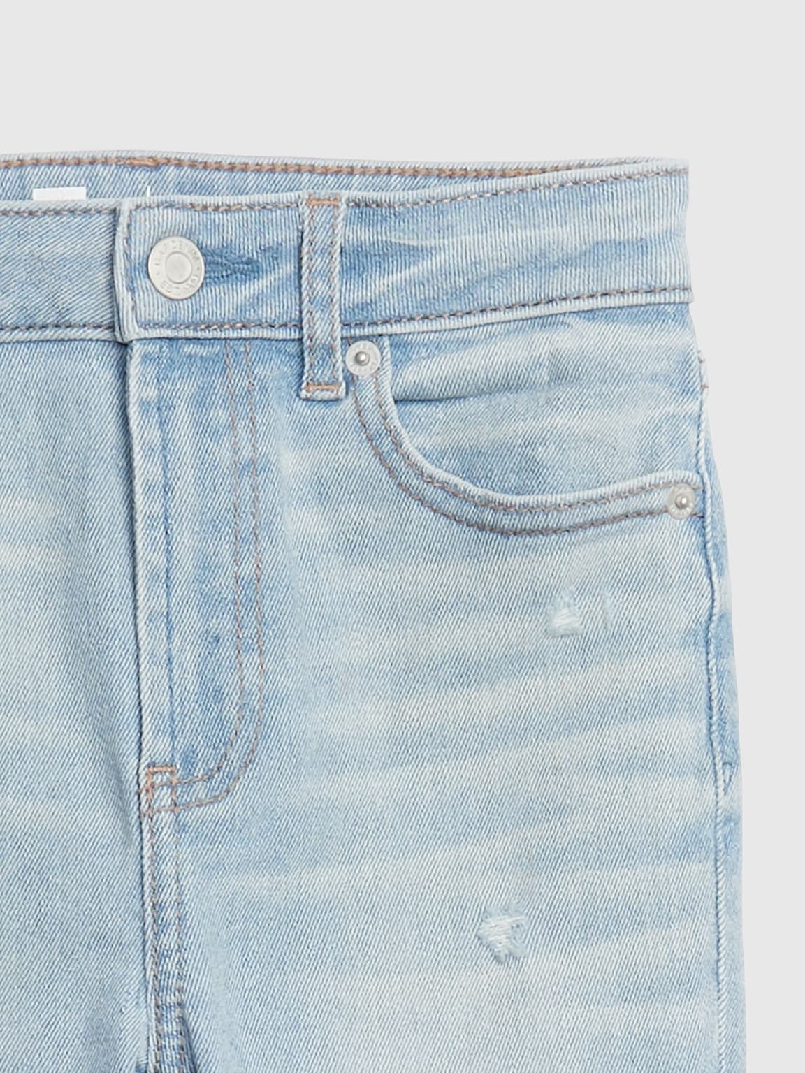 Teen Sky High Rise Skinny Ankle Jeans with Stretch