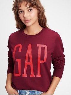 gap logo kapü?onlu sweatshirt