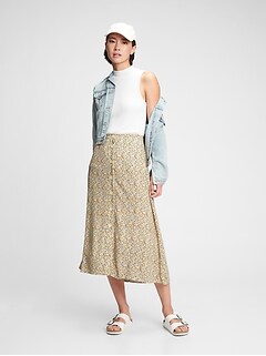 midi skirt gap