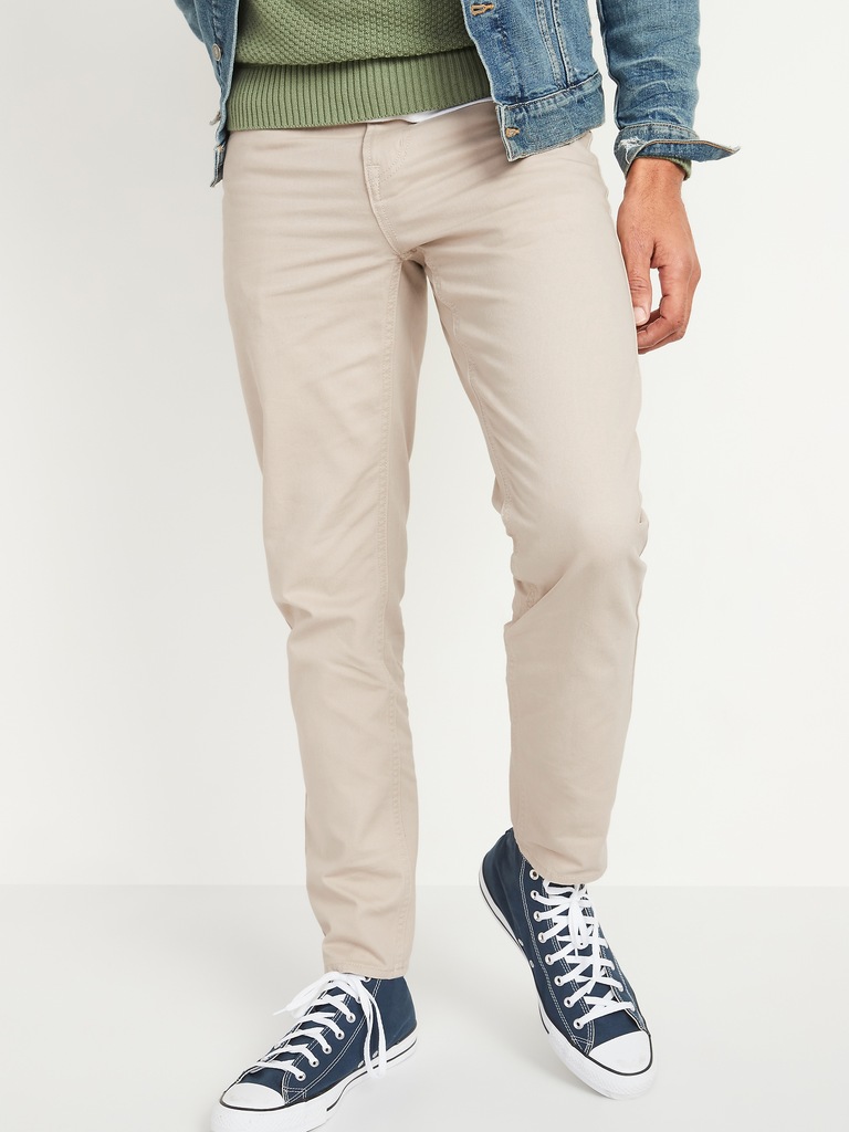 Wow Athletic Taper Non-Stretch Five-Pocket Pants