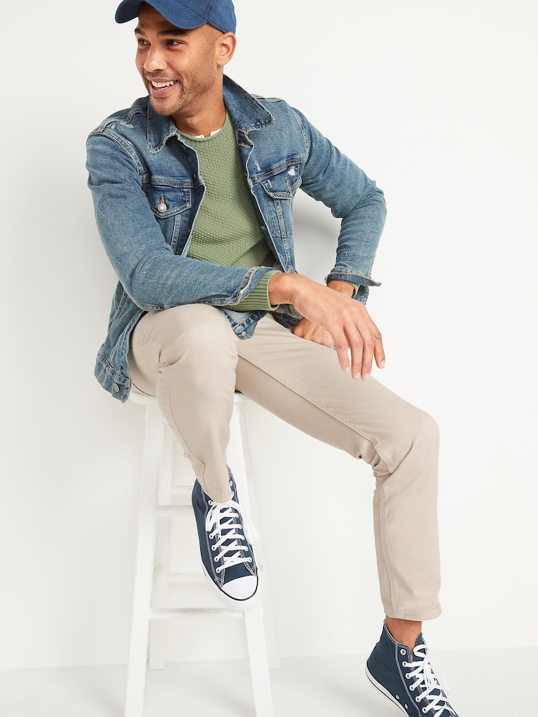 Wow Athletic Taper Non-Stretch Five-Pocket Pants