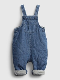 baby gap denim romper