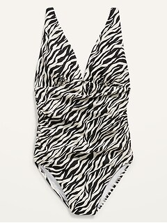 old navy black one piece swimsuit