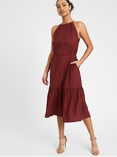 dresses at banana republic