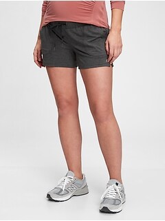 gap maternity running shorts