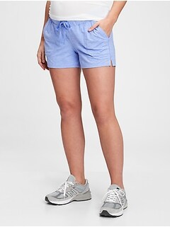 gap maternity running shorts