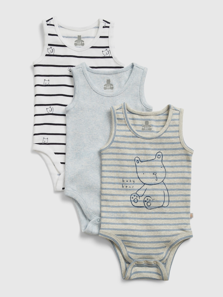 Baby Brannan Bear Bodysuit (3-Pack)
