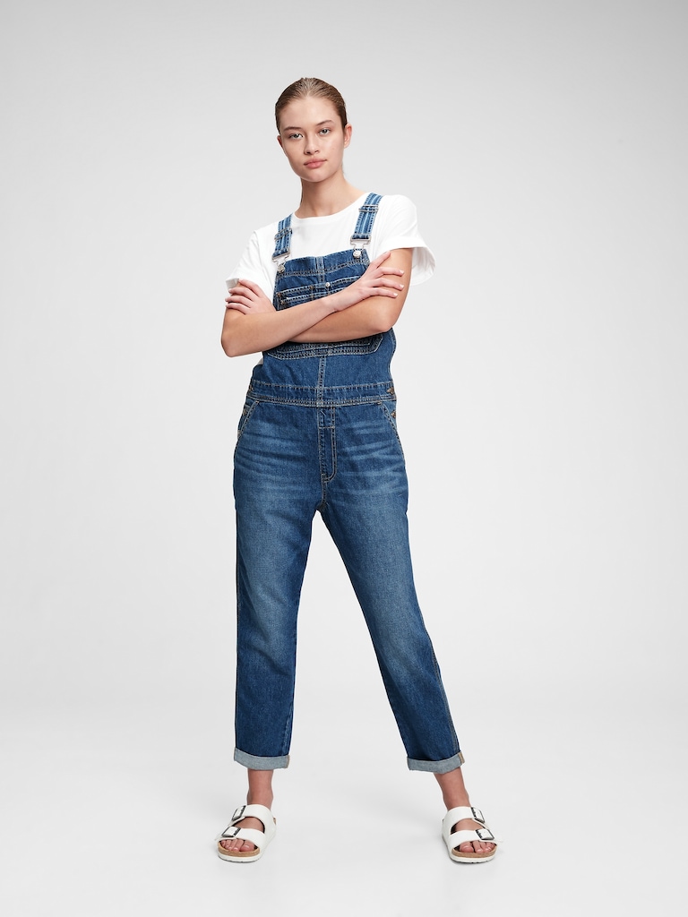 Slouchy Overalls with Washwell