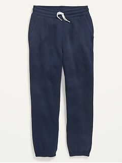 girls navy blue jogging bottoms