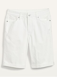 old navy ripped jean shorts