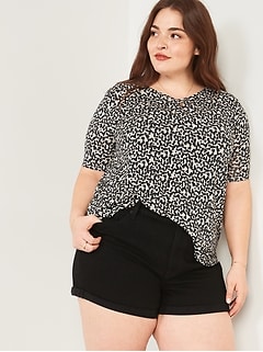 old navy plus size tops