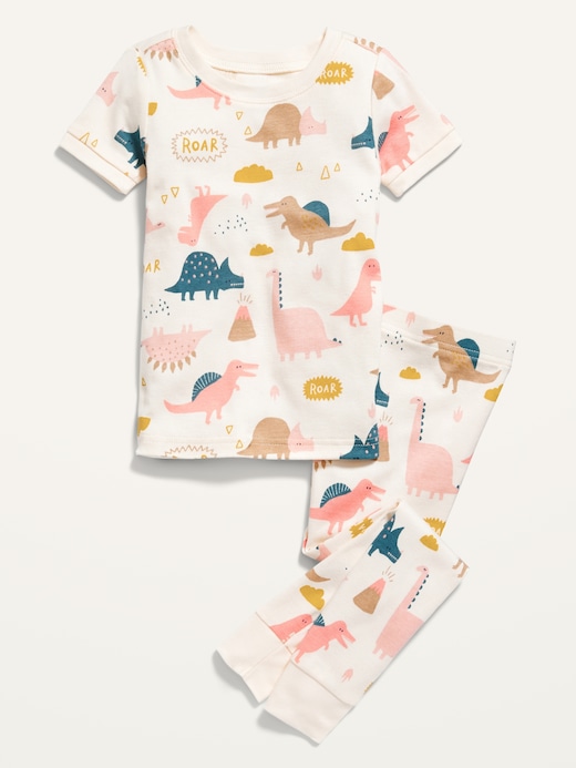 Unisex Unisex Dino-Print Pajama Set for Toddler & Baby on clearance at Old Navy — 41% off