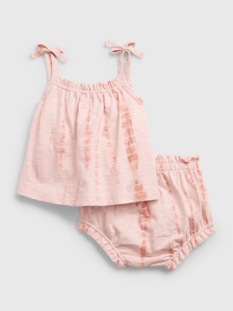 Baby 100% Organic Cotton Tie-Dye Outfit Set
