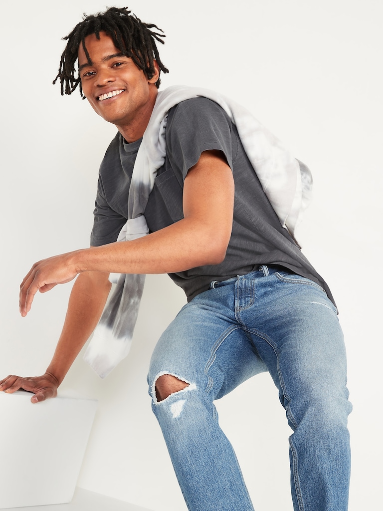 Skinny Built-In Flex Ripped Jeans