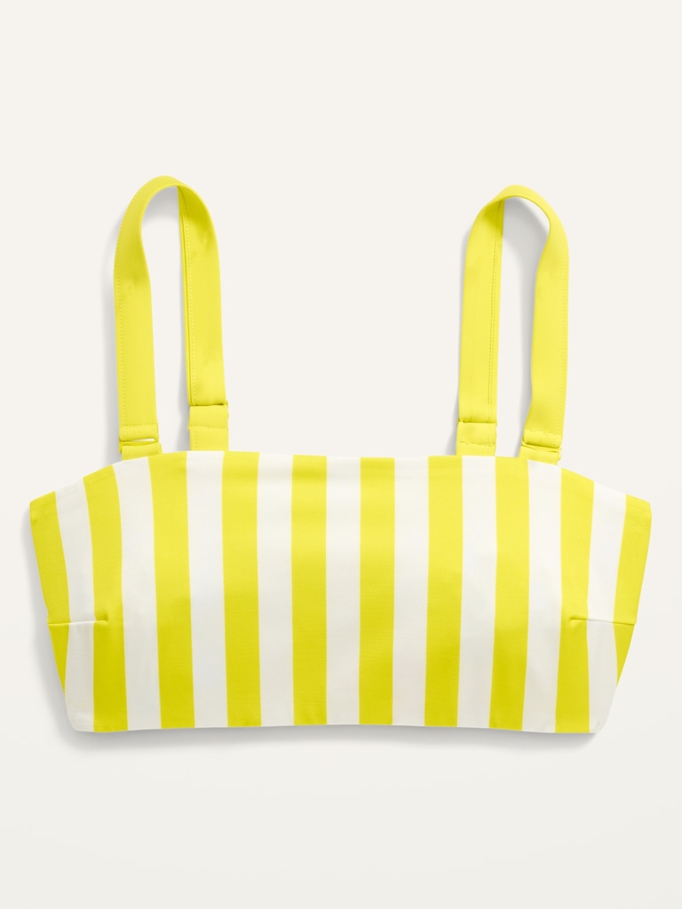 Reversible Bandeau Swim Top