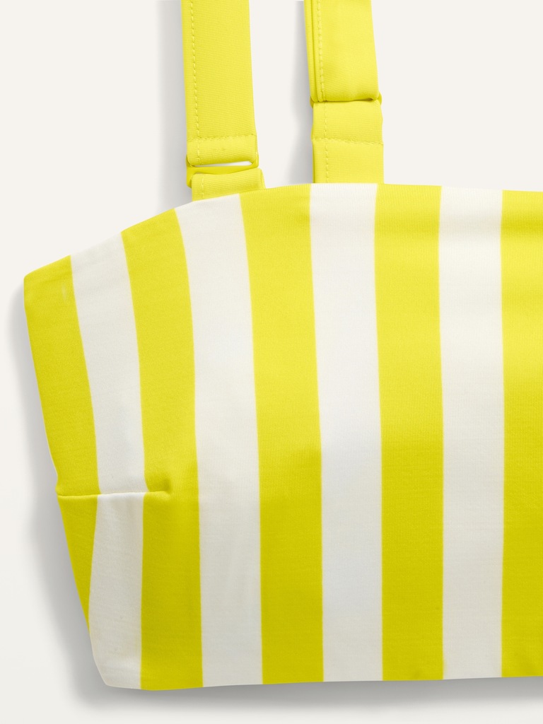 Reversible Bandeau Swim Top