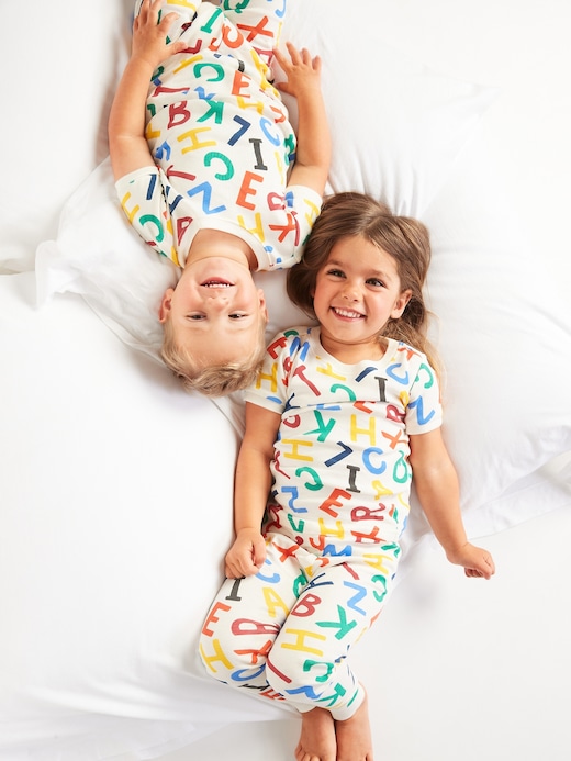 Unisex Unisex Printed Snug-Fit Pajama Set for Toddler & Baby on clearance at Old Navy — 41% off