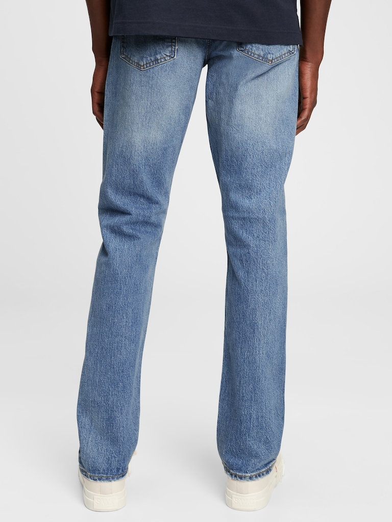 Slim Taper Straight Leg Jeans  With Washwell™