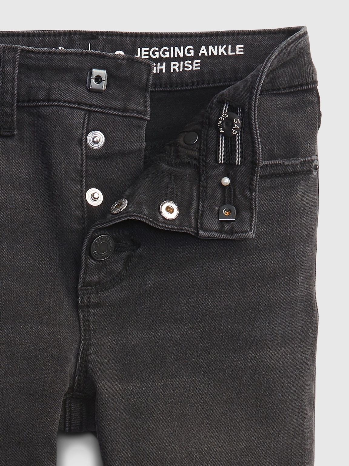 Kids High-Rise Distressed Ankle Jeggings