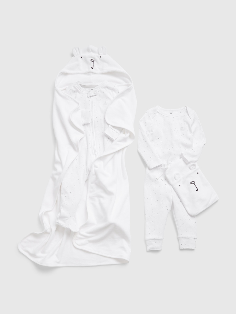 Baby 5-Piece Brannan Bear Bath Set