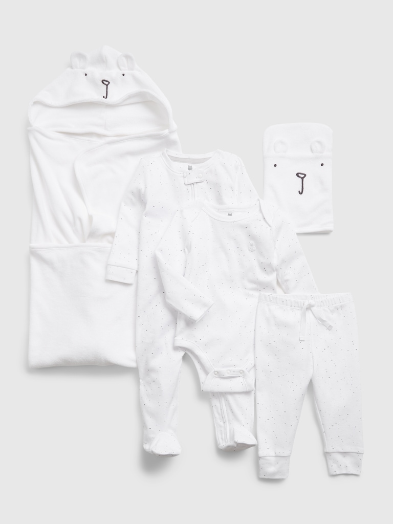 Baby 5-Piece Brannan Bear Bath Set