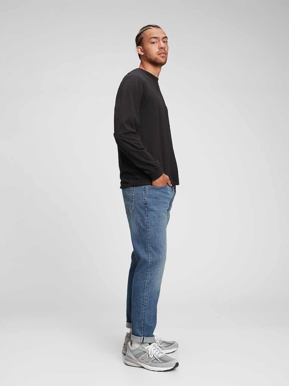 Athletic Taper Jeans in GapFlex