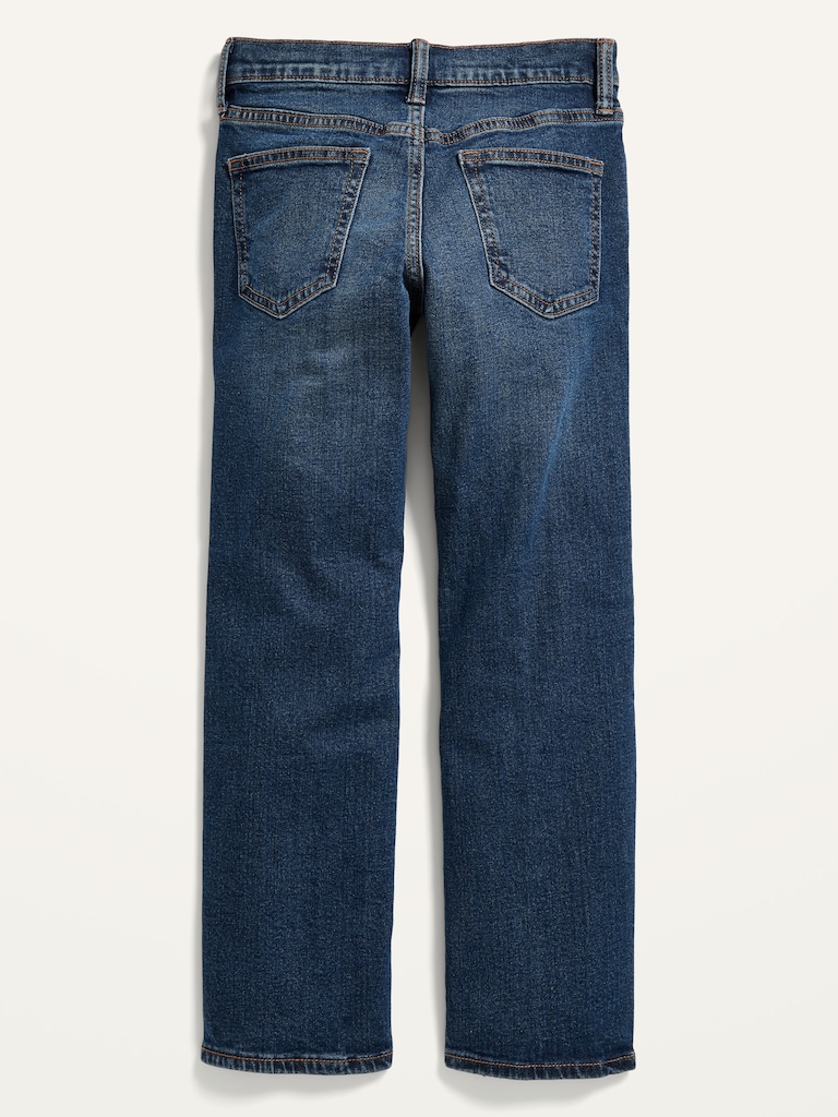 Straight-Leg Built-In Flex Jeans for Boys