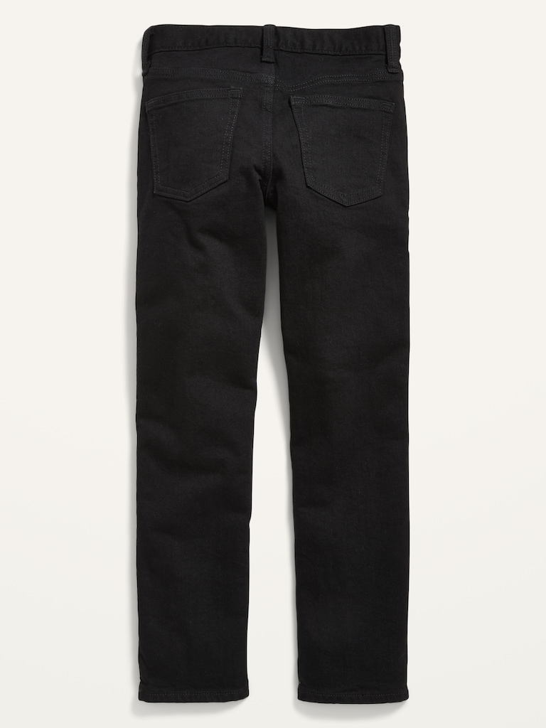 Built-In Flex Black Skinny Jeans For Boys