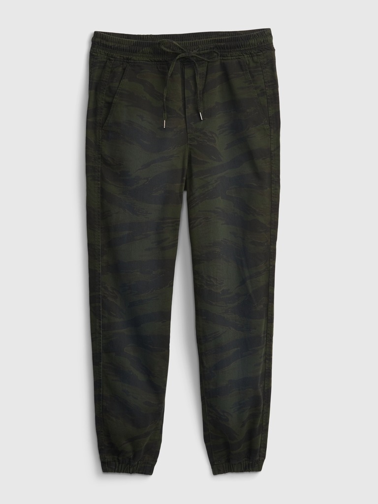 Ribbed Pull-On Joggers