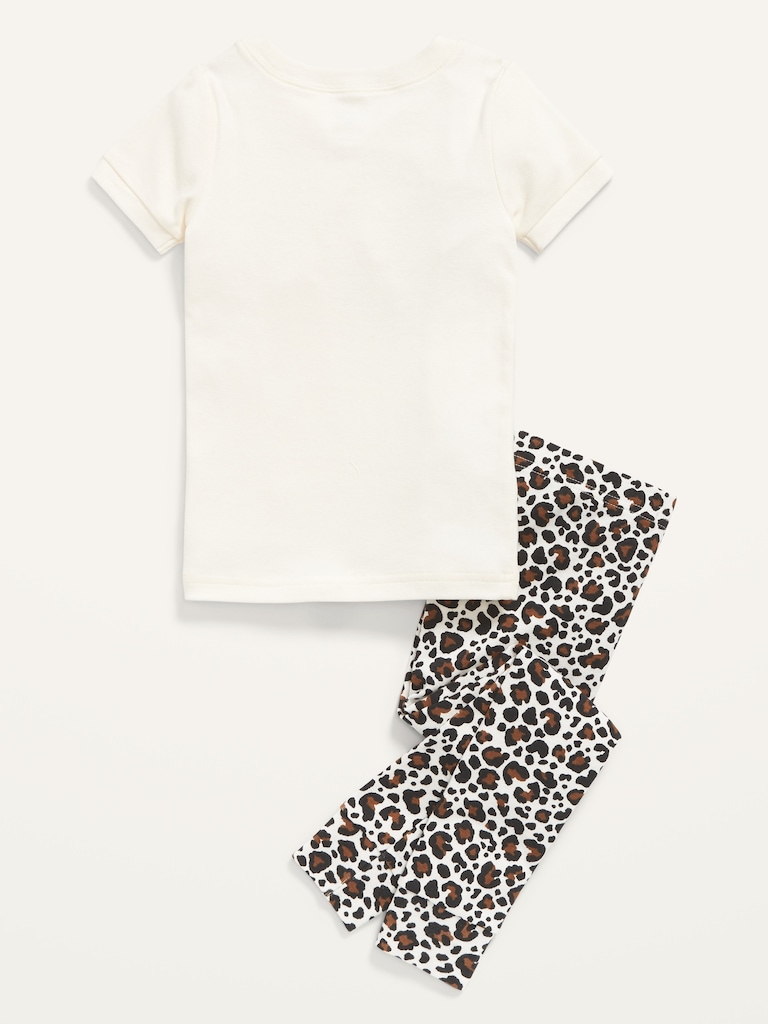 Unisex Printed Pajama Set for Toddler & Baby