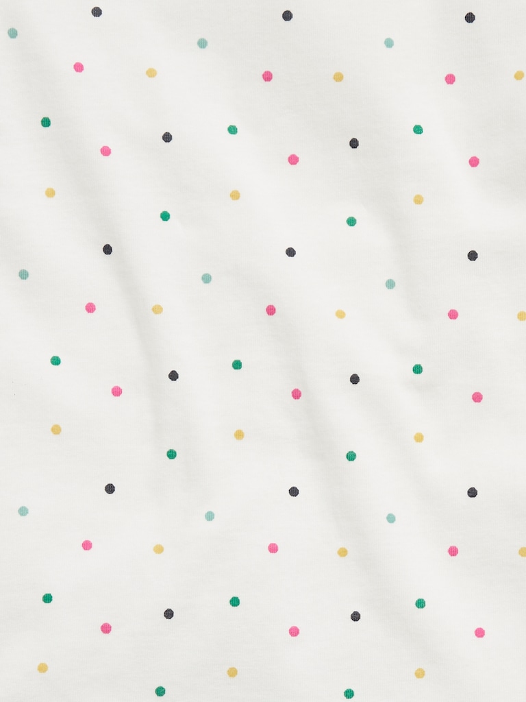 Kids Organic Cotton Polk-A-Dot PJ Set
