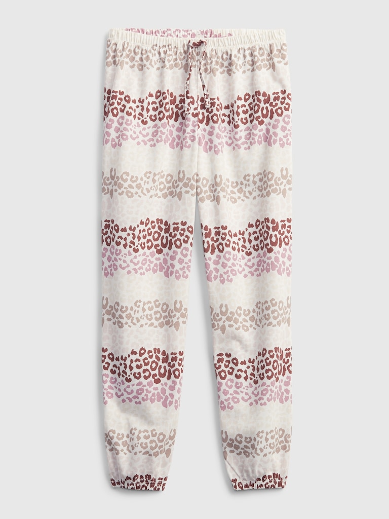 Kids 100% Recycled Print PJ Joggers