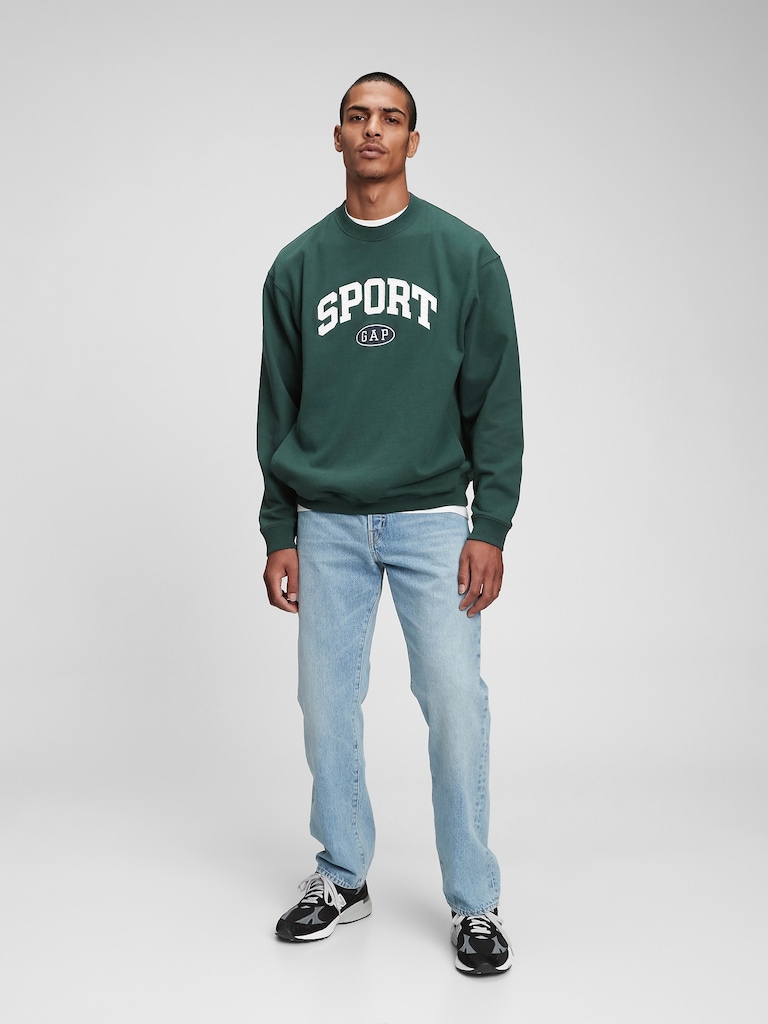 Gap Sports Logo Crewneck Sweatshirt
