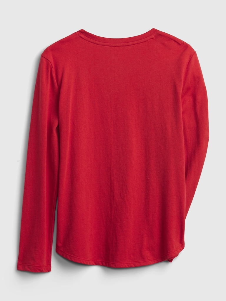 Kids Organic Cotton Interactive Graphic T-Shirt