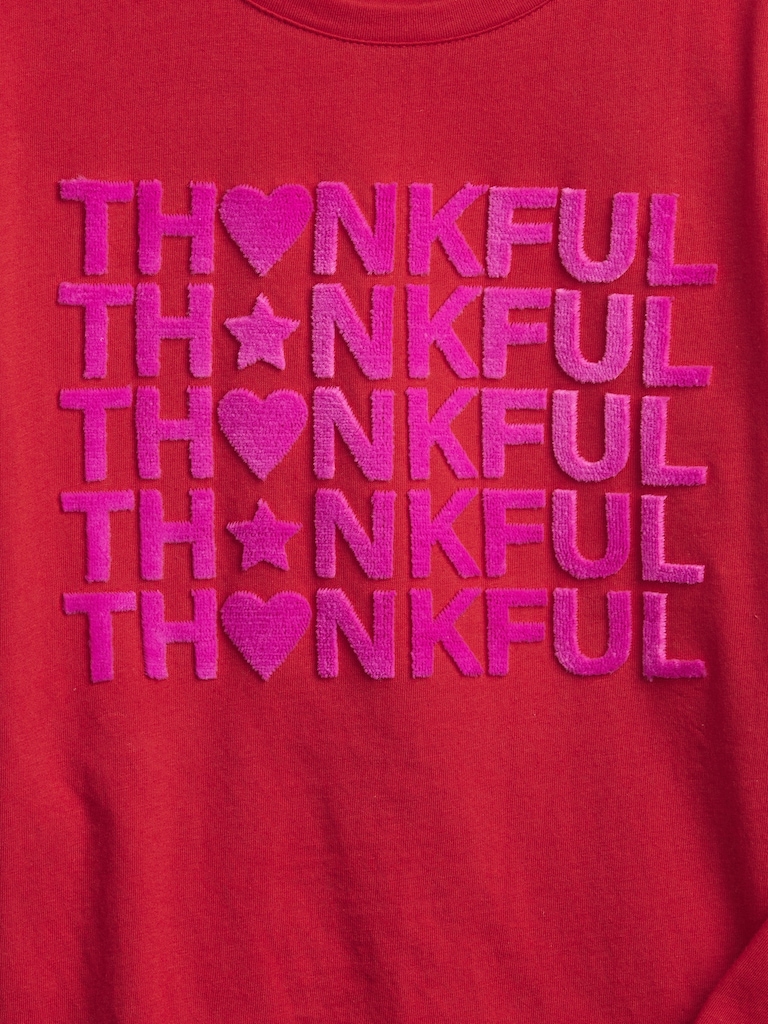 Kids Organic Cotton Interactive Graphic T-Shirt