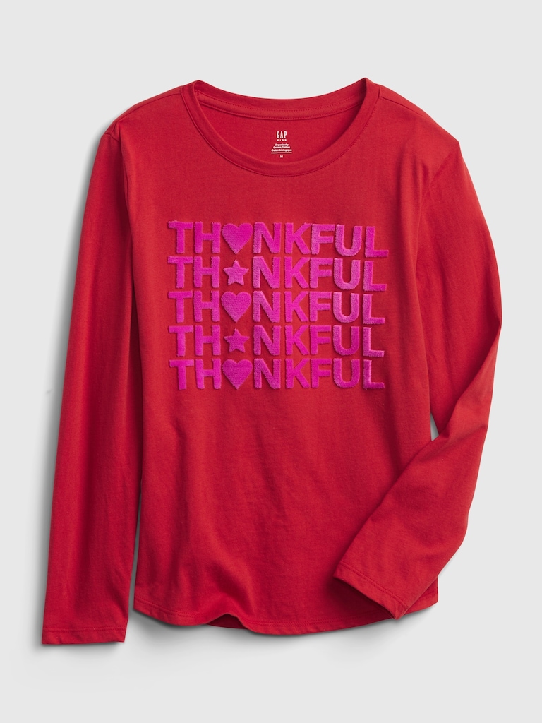 Kids Organic Cotton Interactive Graphic T-Shirt