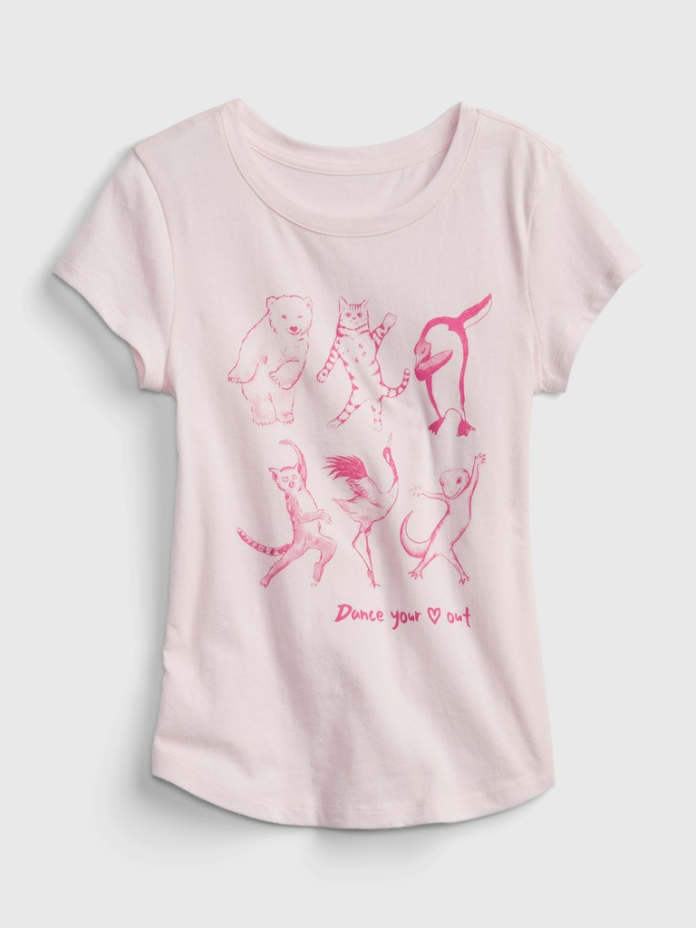 Kids Organic Cotton Graphic T-Shirt