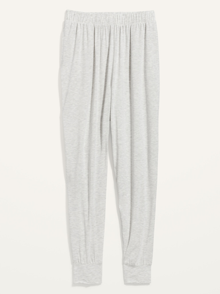 High-Waisted Sunday Sleep Ultra-Soft Jogger Pajama Pants