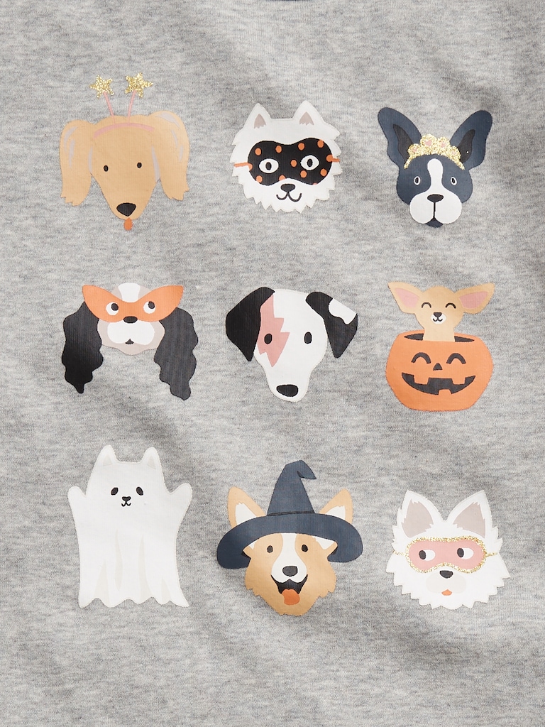 Kids Organic Cotton Dog PJ Set