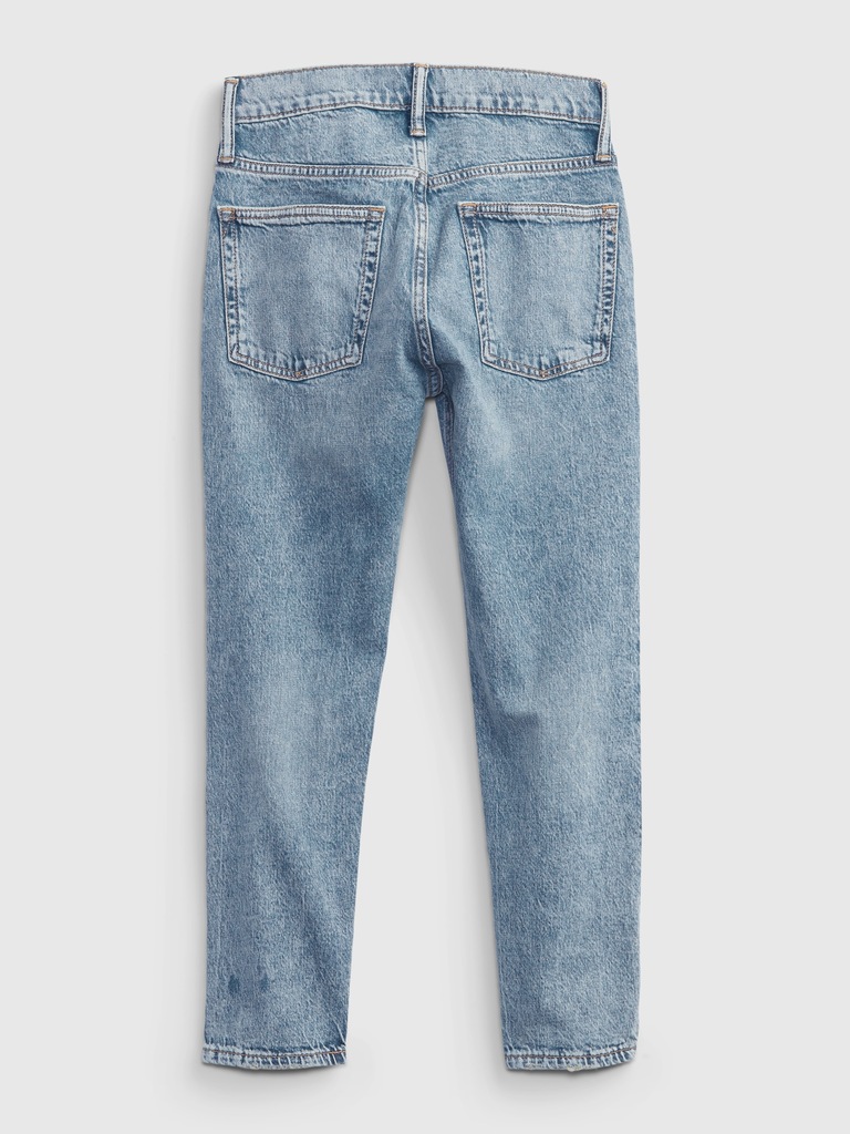 Kids Distressed Easy Taper Jeans with Washwell™