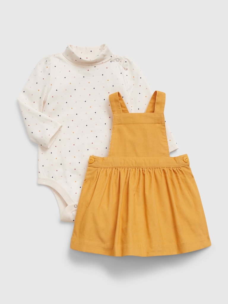 Baby Print Skirtall Set