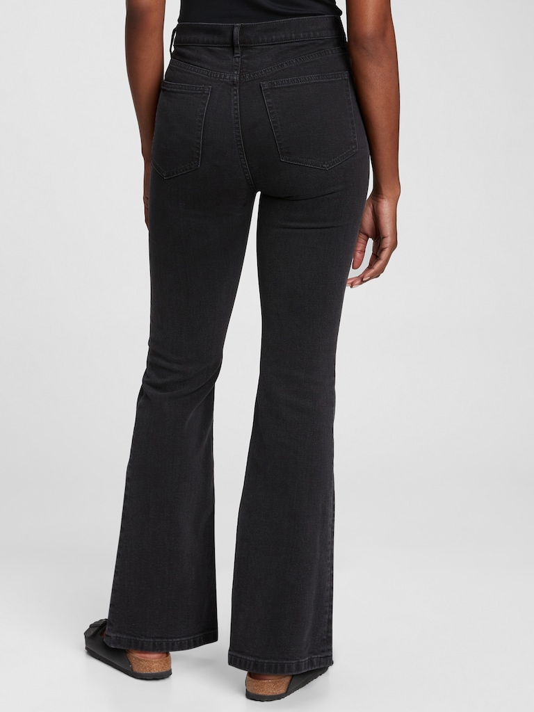 High Rise '70s Flare Jeans
