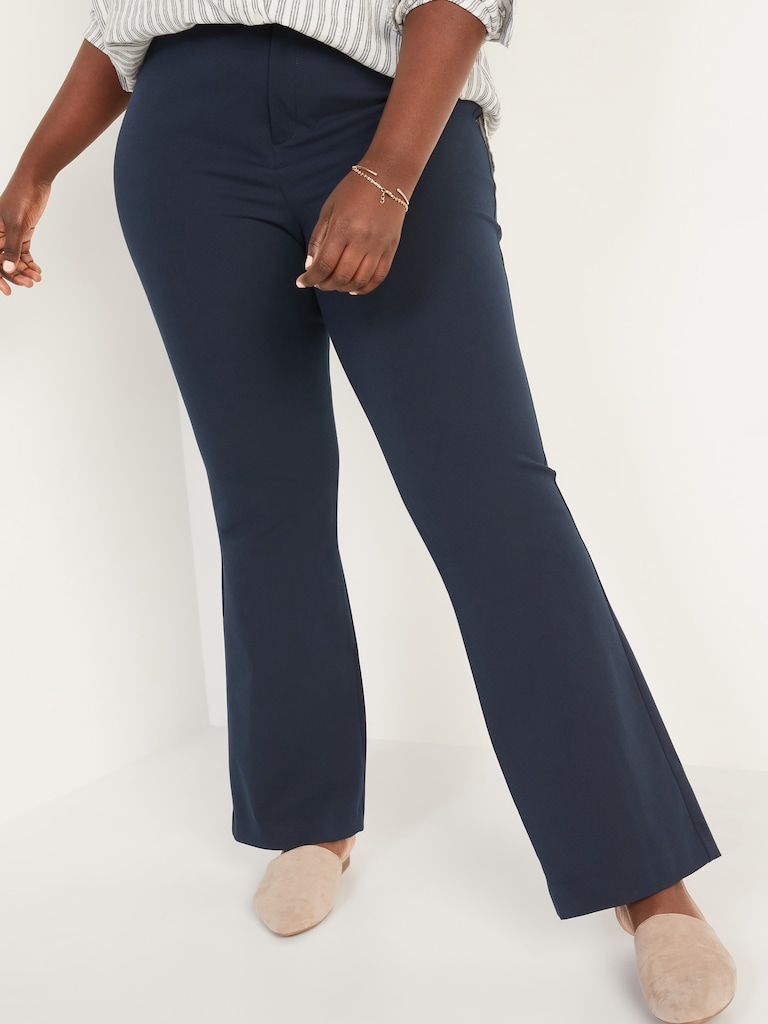 High-Waisted Pixie Flare Pants