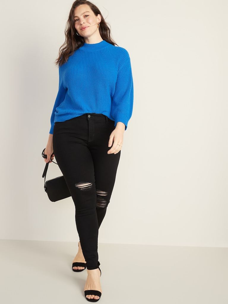 Jean Rockstar super ajusté à taille mi-basse longueur cheville