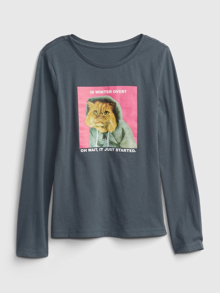 Kids Organic Cotton Graphic T-Shirt