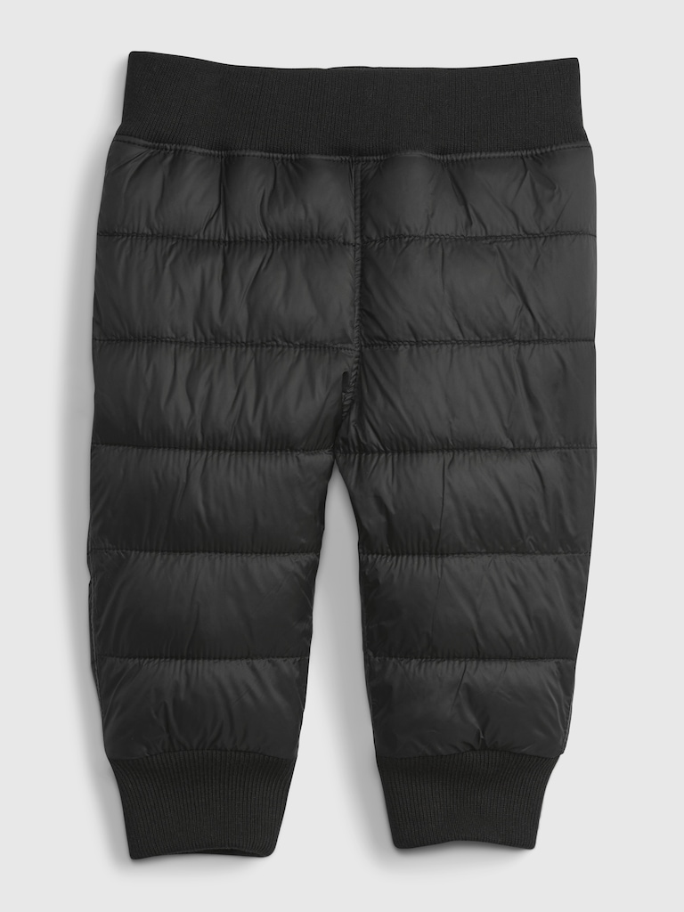 Baby 100% Recycled Nylon Pull-On Puffer Pants