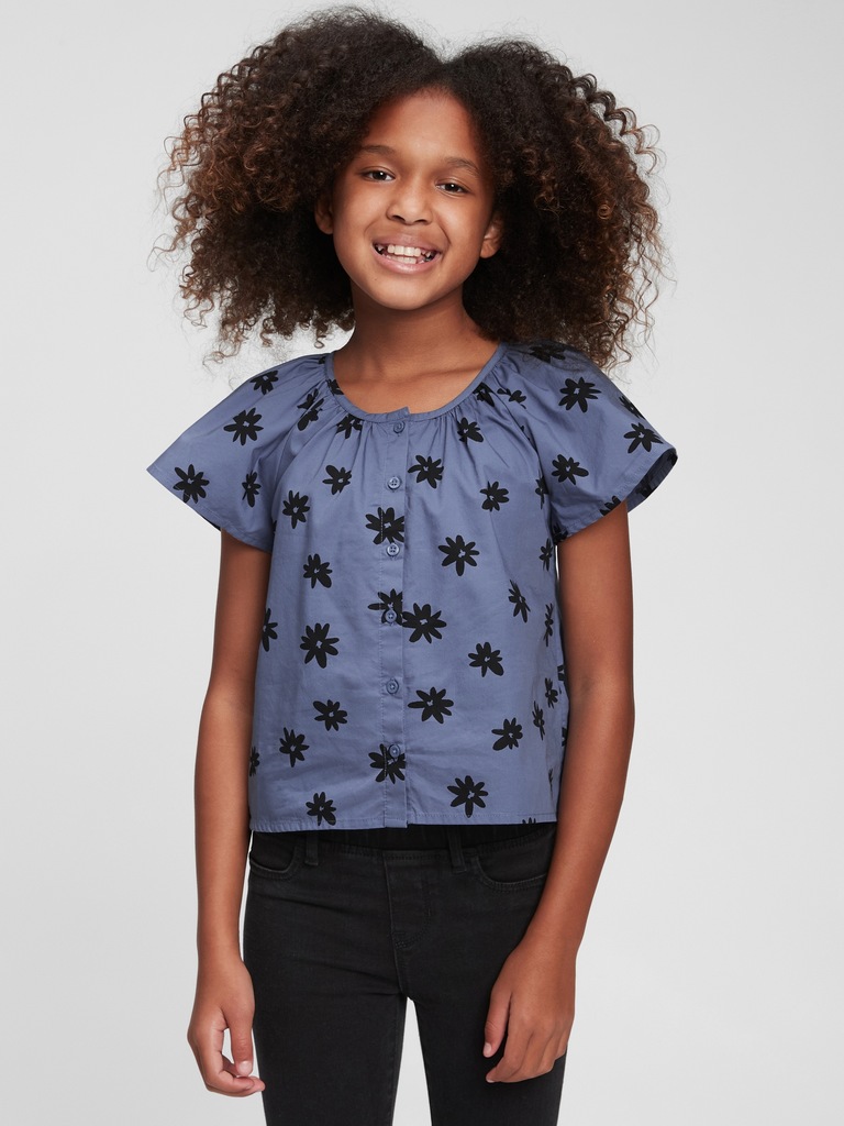 Kids Flutter Sleeve Top