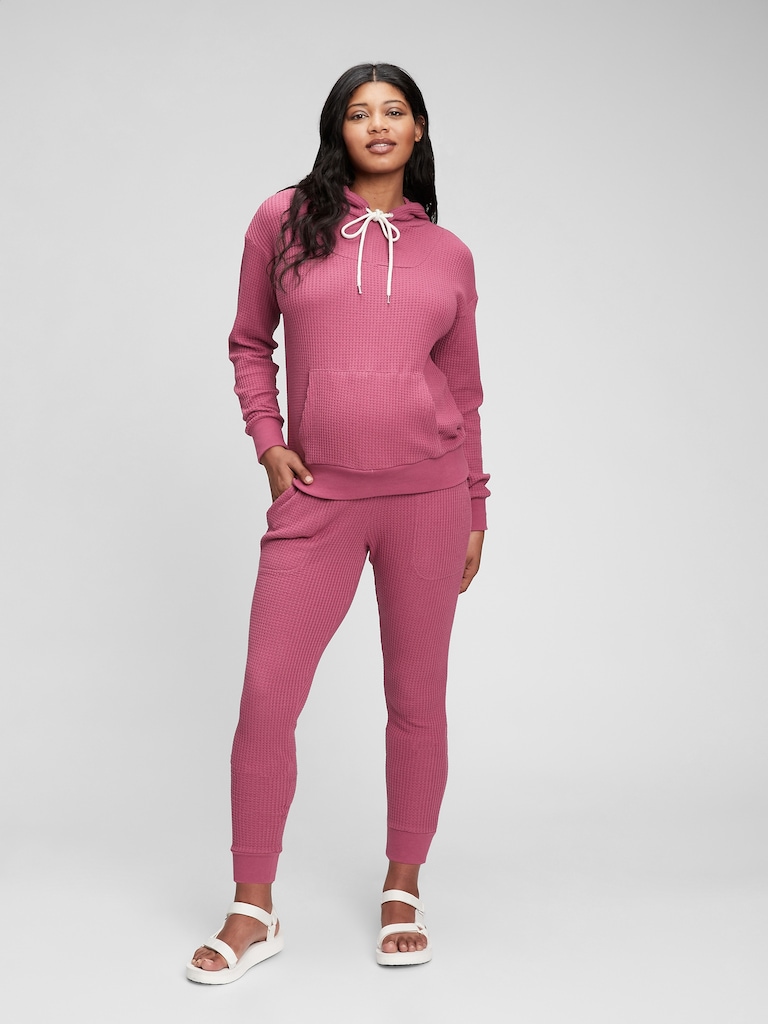 Maternity Waffle Hoodie