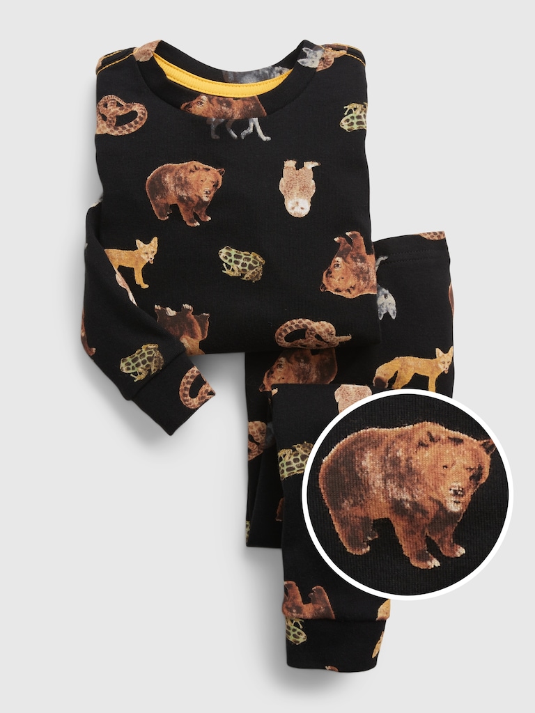 Baby & Toddler National Geographic Organic Cotton Graphic PJ Set